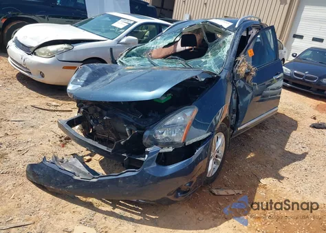 2015 Nissan Rogue Select S from USA, damaged, VIN JN8AS5MT2FW673236